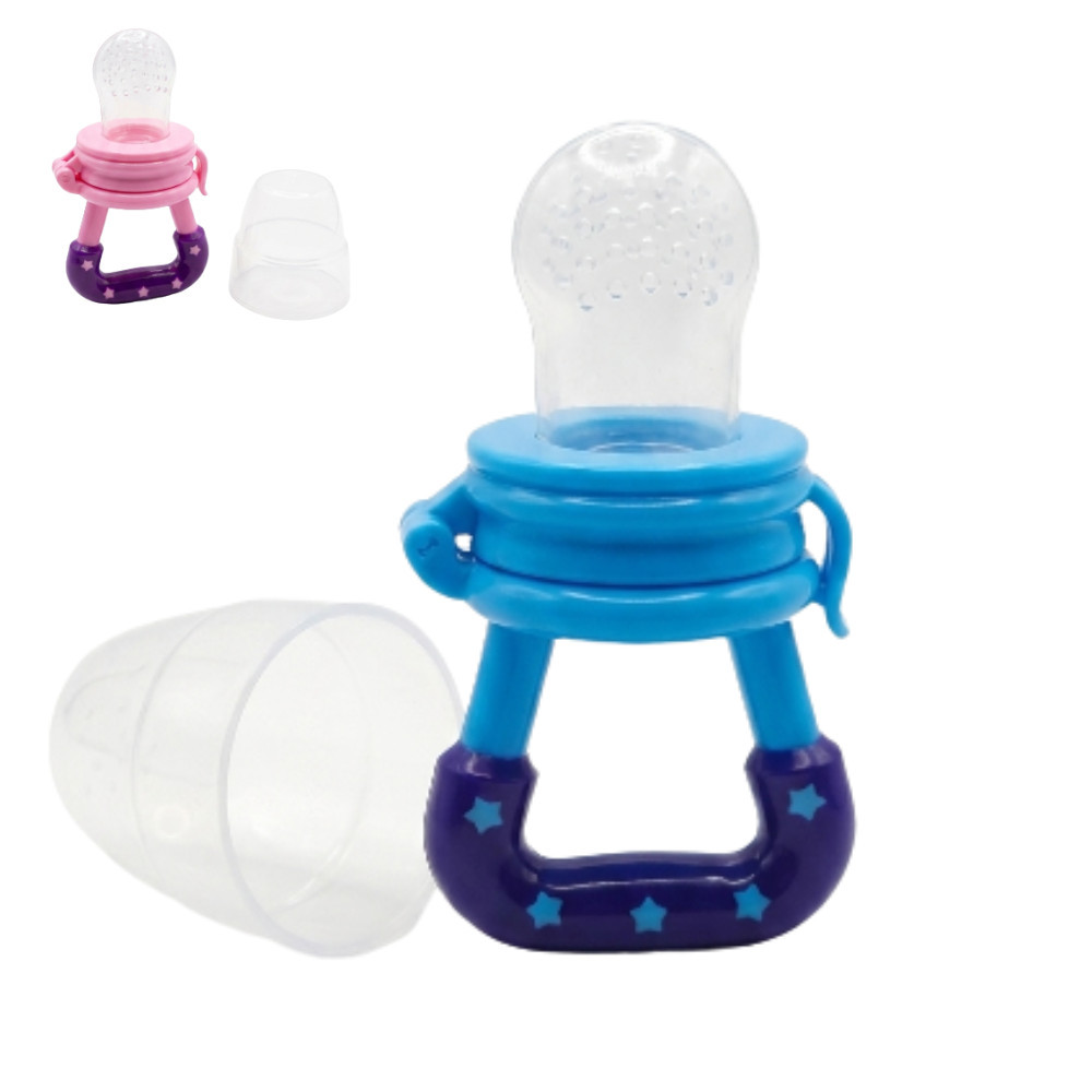 Alimentador de Frutas para Bebê Tipo Chupeta em Silicone Seguro Contra Engasgos Pronta Entrega