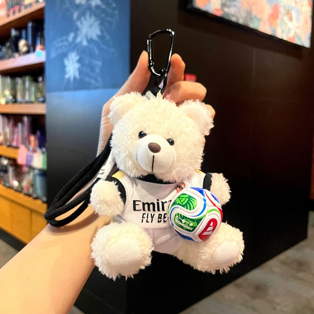 Merchandising de torcedores: chaveiro da Copa do Mundo do México, EUA, Canadá, C. Ronaldo, estrela de futebol do Real Ma