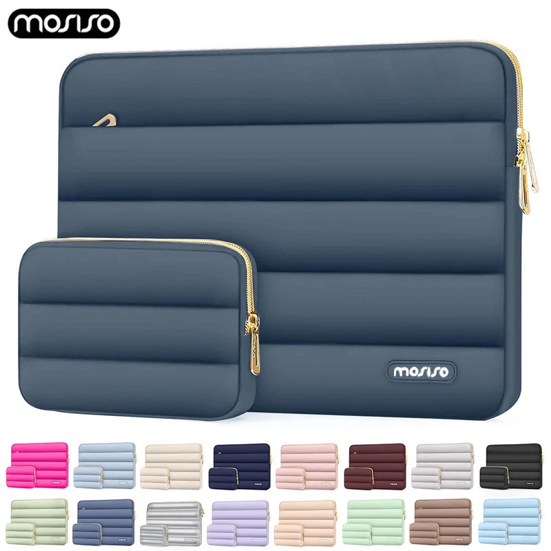 Nova Bolsa Inchada Para Laptop 13 14 15 16 Polegadas À Prova D'água Notebook Tablet Estojo De Transporte Ipad MacBook Ai
