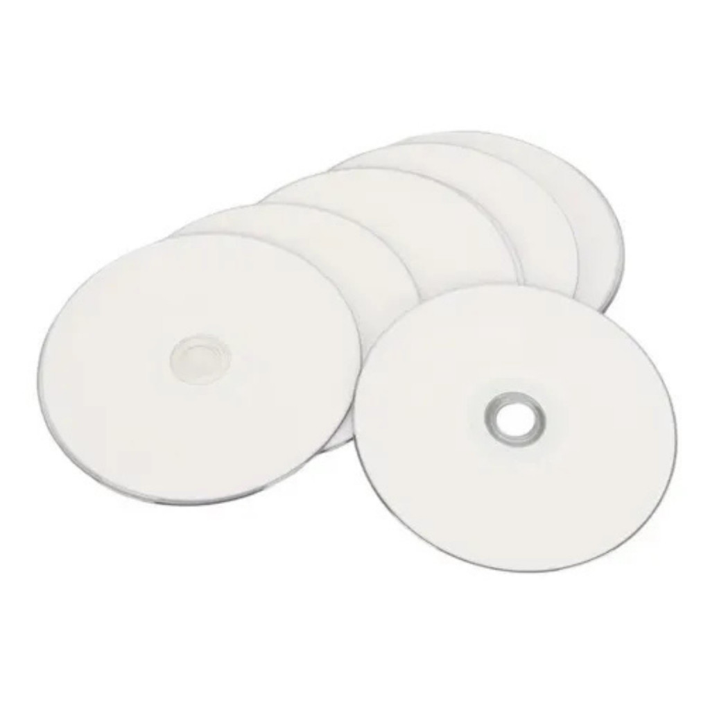 CD-R Printable Ridata 700MB 80Min/ 10 Unidades Jogos Música Arquivos Backup