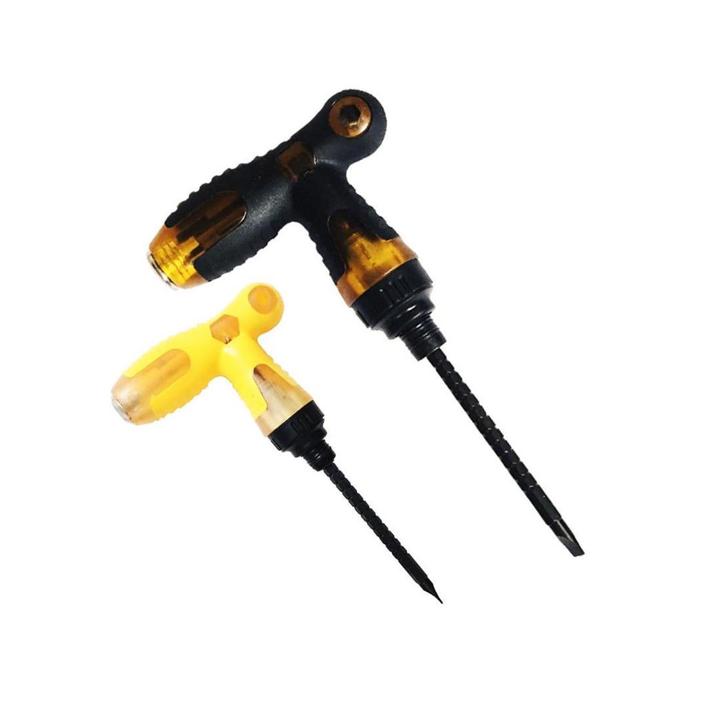 Multi-purpose ferramenta de reparo doméstico plana Phillips máquina de costura dupla finalidade catraca chave de fenda c