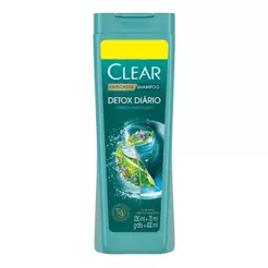 Clear Shampoo Anticaspa Detox Diário Com 400Ml