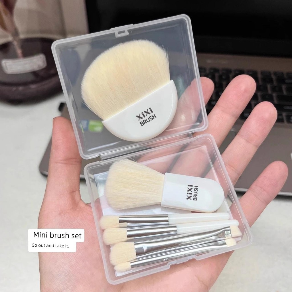 kit pincel maquiagem profissional pincel maquiagem Saia com isso!Mini conjunto de pincéis de maquiagem pincel de sombra
