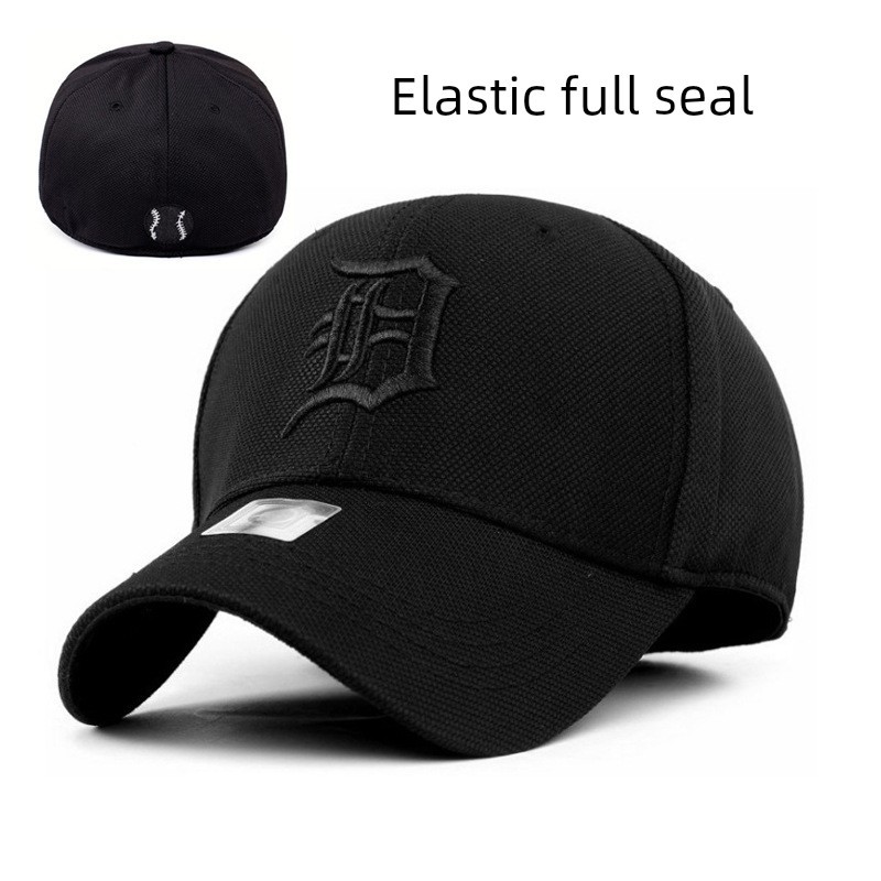 boné lacoste boné masculino Chapéu de aba pequena tamanho de tecido elástico totalmente fechado Hip Hop