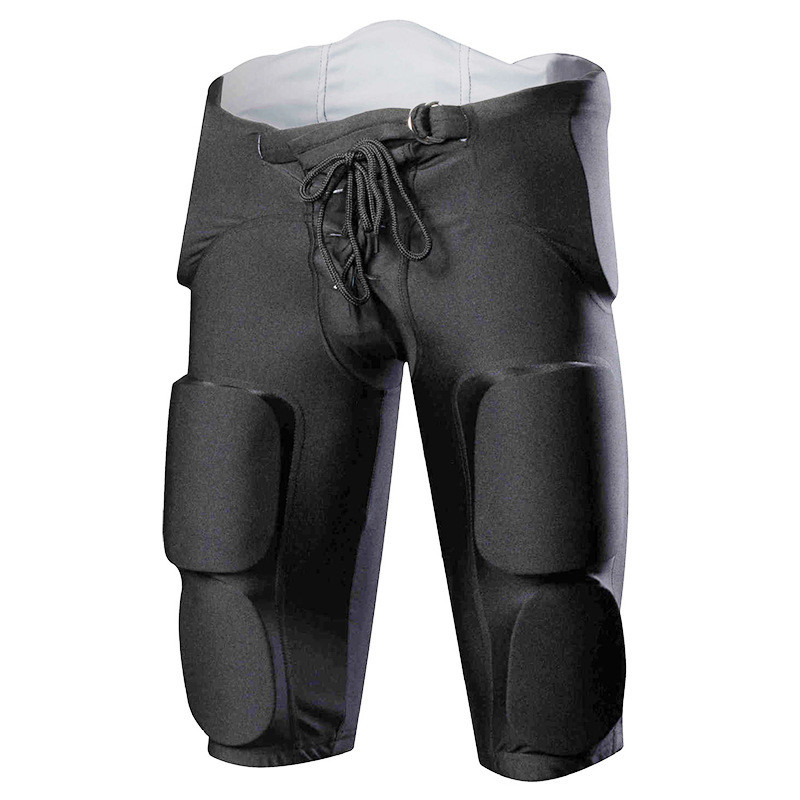 Calças anticolisão transfronteiriças Futebol americano britânico Equipamento de proteção esportiva Camisa de bola de gel
