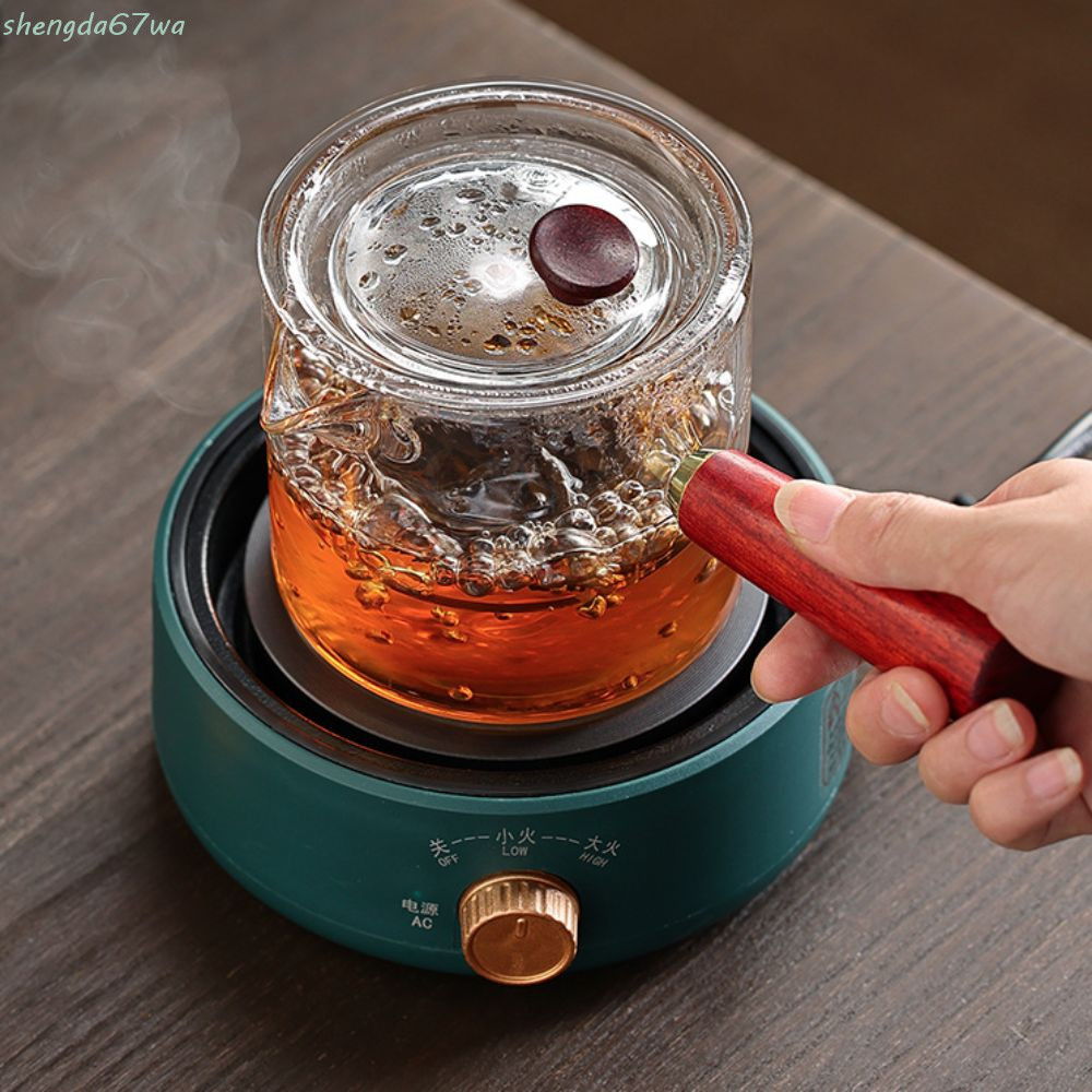 Fogão Elétrico SHENGDA , Aquecedor De Bule Universal Redondo , Mini Queimador De Cafeteira Antiderrapante Silencioso