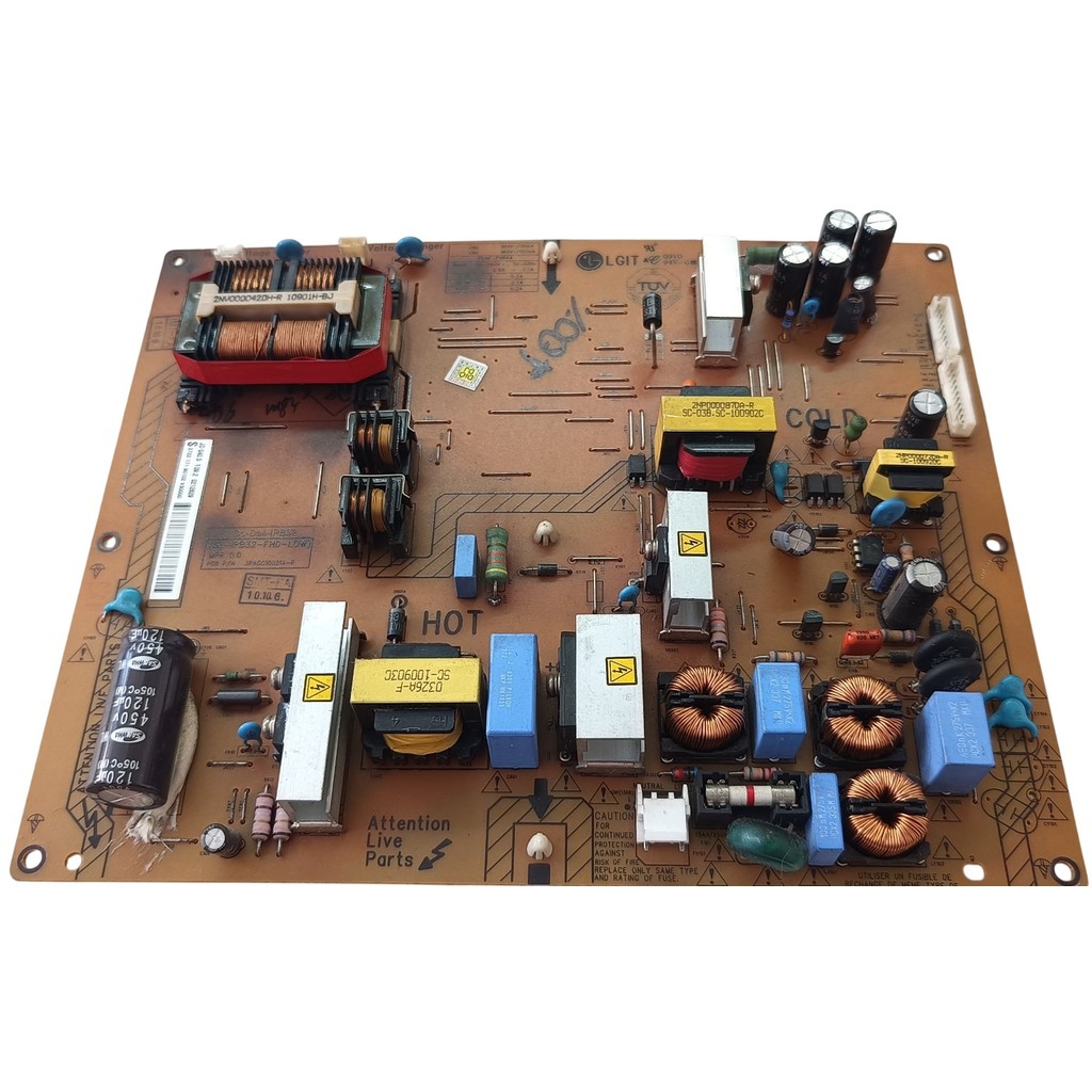 Placa Da Fonte Para Tv Philips 32pfl3805d/78 - 3pagc10021a-r