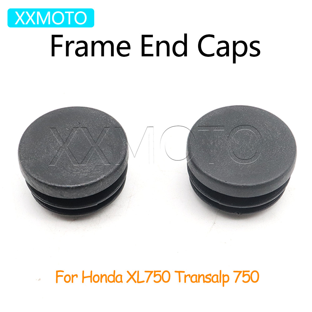 Para Honda XL750 Transalp750 Tampas De Extremidade Do Quadro Da Motocicleta Capa Plug Buraco XL Transalp 750 Acessórios