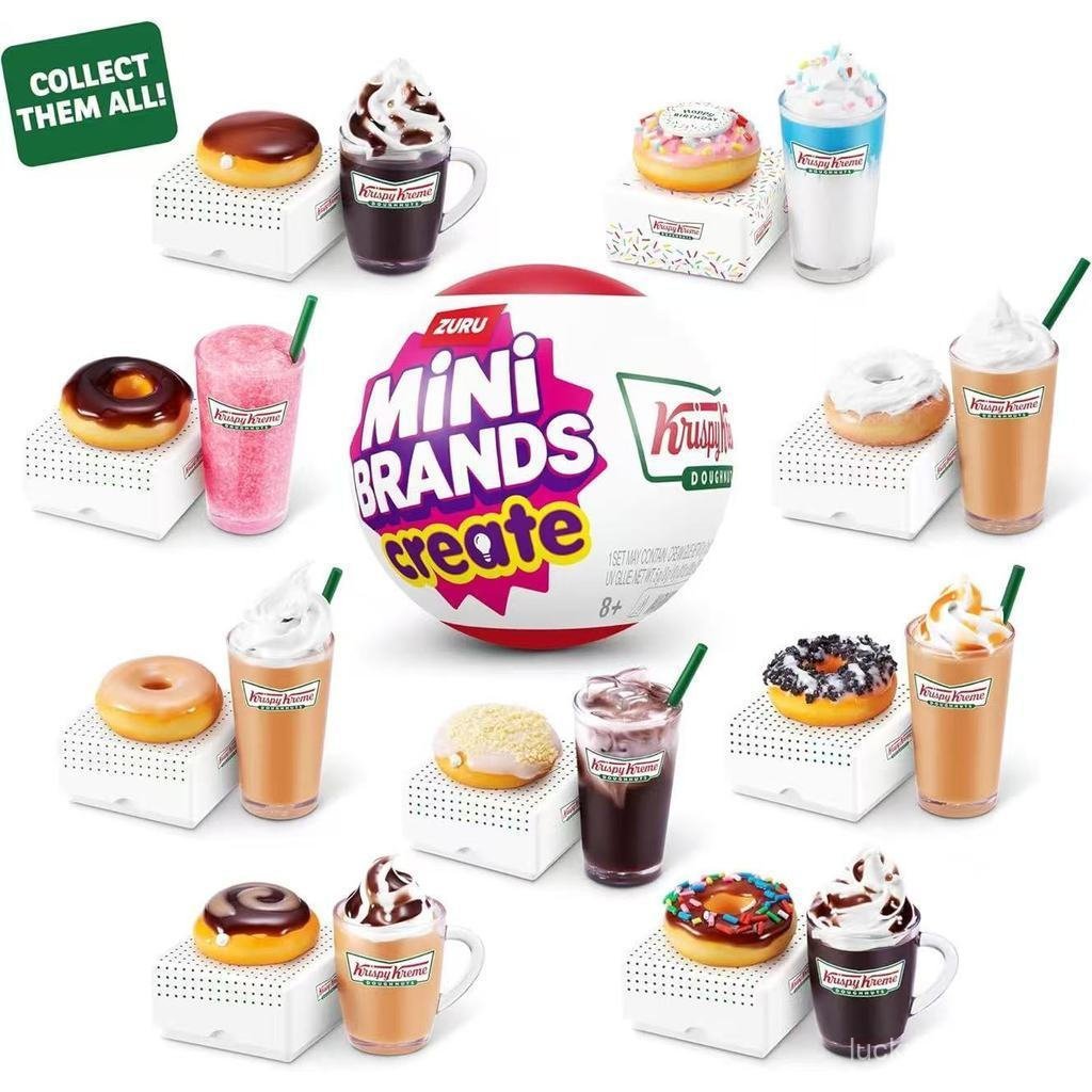 Mini Colecionáveis Donut Master DIY Artesanal Comida Jogar Bebida Brinquedo De Decoração Em Miniatura