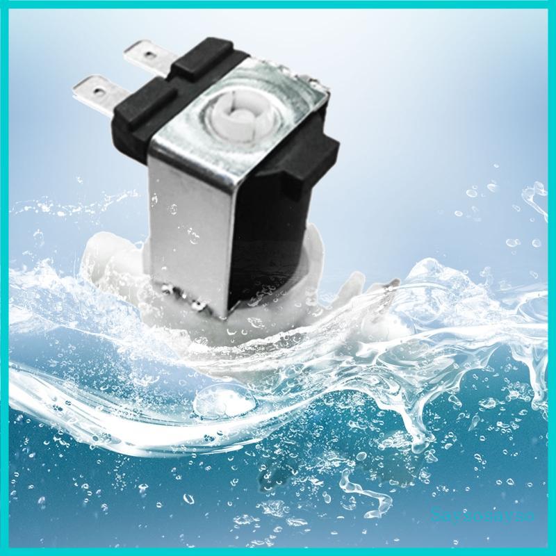 Saysosayso Entrada Para Válvula Solenóide Elétrico 220V 12V 24V 3 4 Rosca Fácil Instalação Lavar Louça