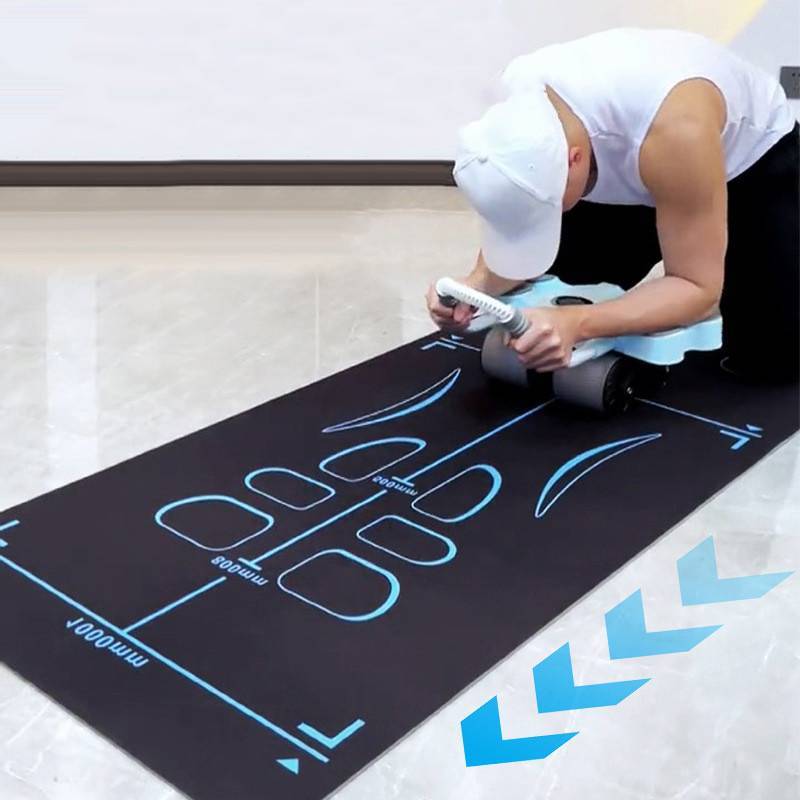 AACAR Roda Abdominal Almofada Especial Escala Yoga Fitness Masculino Ajoelhado Treinamento Exercício Construção Thiening