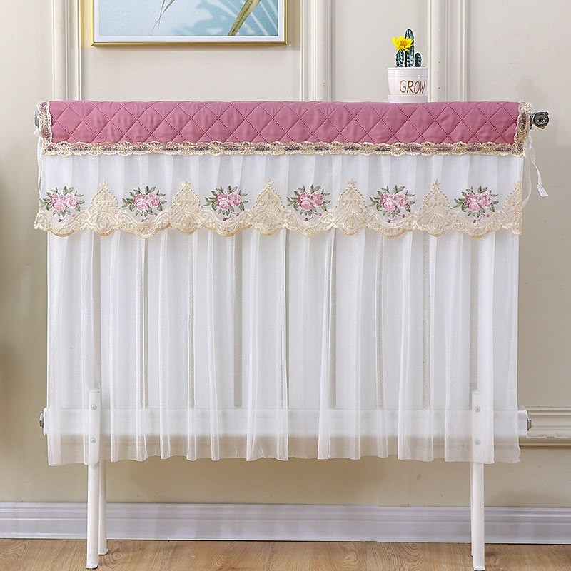 Radiador anti-poeira capa bloco novo estilo decorativo radiador doméstico anti-fumaça parede antiquado ferro fundido mei