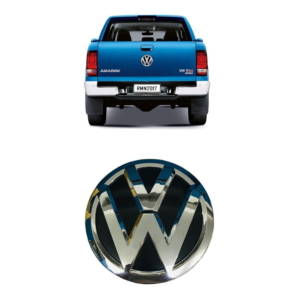 Emblema Tampa Traseira Amarok 2010 2011 2012 2013 2014 2015