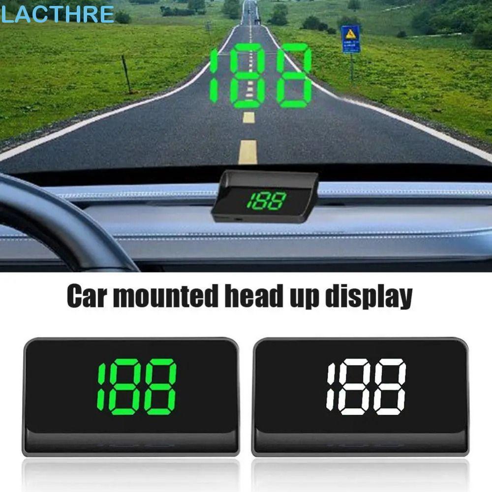 LACTHRE Car Head Up Display , Velocímetro Digital De Plástico HUD GPS Universal