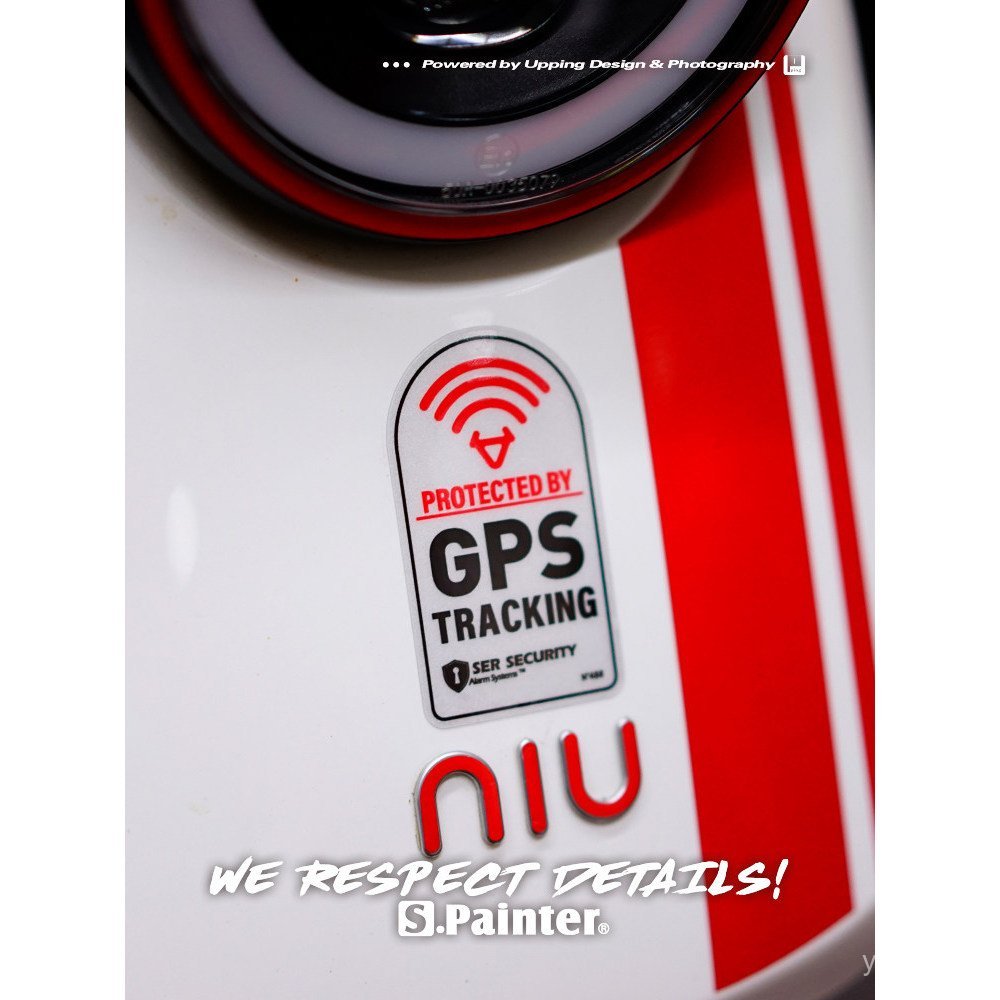 Novo produto S.P Sticker Society Adesivo antirroubo com lembrete GPS Adesivo de posicionamento por satélite para veículo