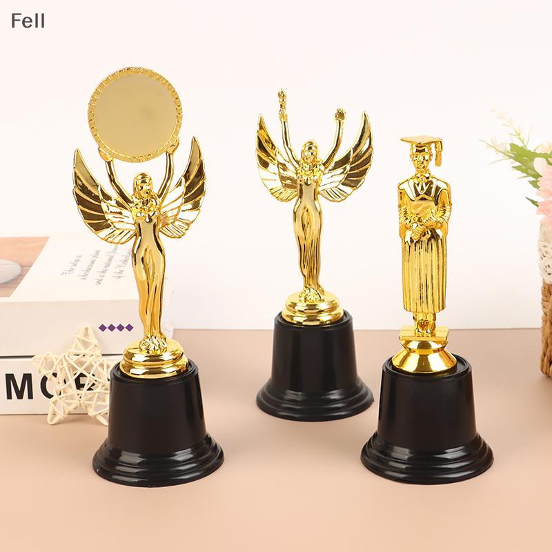 [Fel] 1 Peça Mini Plástico Masculino Feminino Estudantes De Doutorado Troféu Copo Prêmio Brinquedos Educativos Infantis