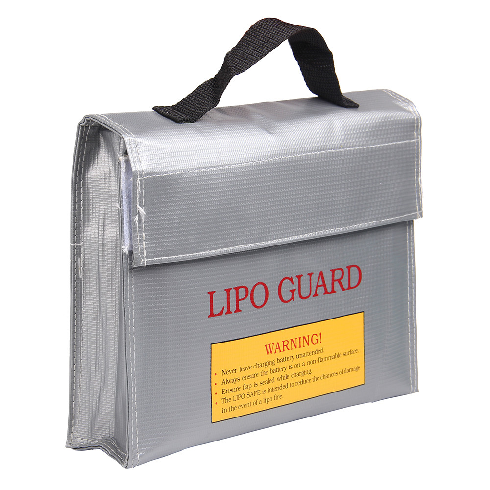 Irfora portátil à prova de fogo à prova de explosão lipo bateria saco portátil resistente ao calor bolsa para