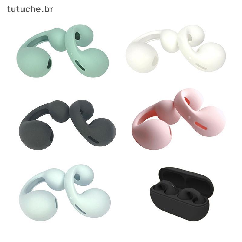 TU Silicone Caso De Fone De Ouvido Para Ambie Som Earcuffs AM-TW01 Earpads Tampões In-Ear Cobre Dicas Eartips Fones Copo
