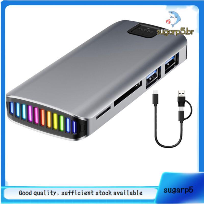 M . 2 Expansion Dock NVMe HUB Gabinete De Disco Rígido Externo 10 Gbps SSD Caso Para Unidade De Estado Sólido M2