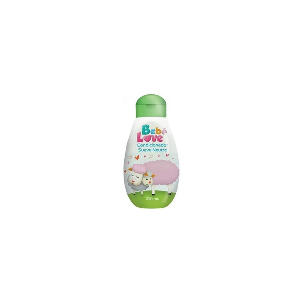 Condicionador Para Bebes Suave Neutro Bebe Love 220ML