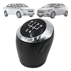 Bola Câmbio De Pressão Preto Chevrolet Preta Alavanca Onix