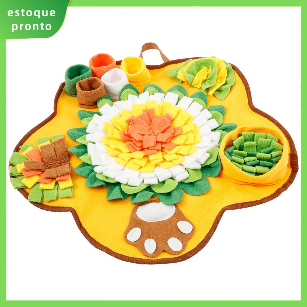 Pet Snuffle Esteira Para Cães Máquina Lavável Interativo Antiderrapante Forrageamento Quebra-Cabeça Cobertor SHOPSKC3675