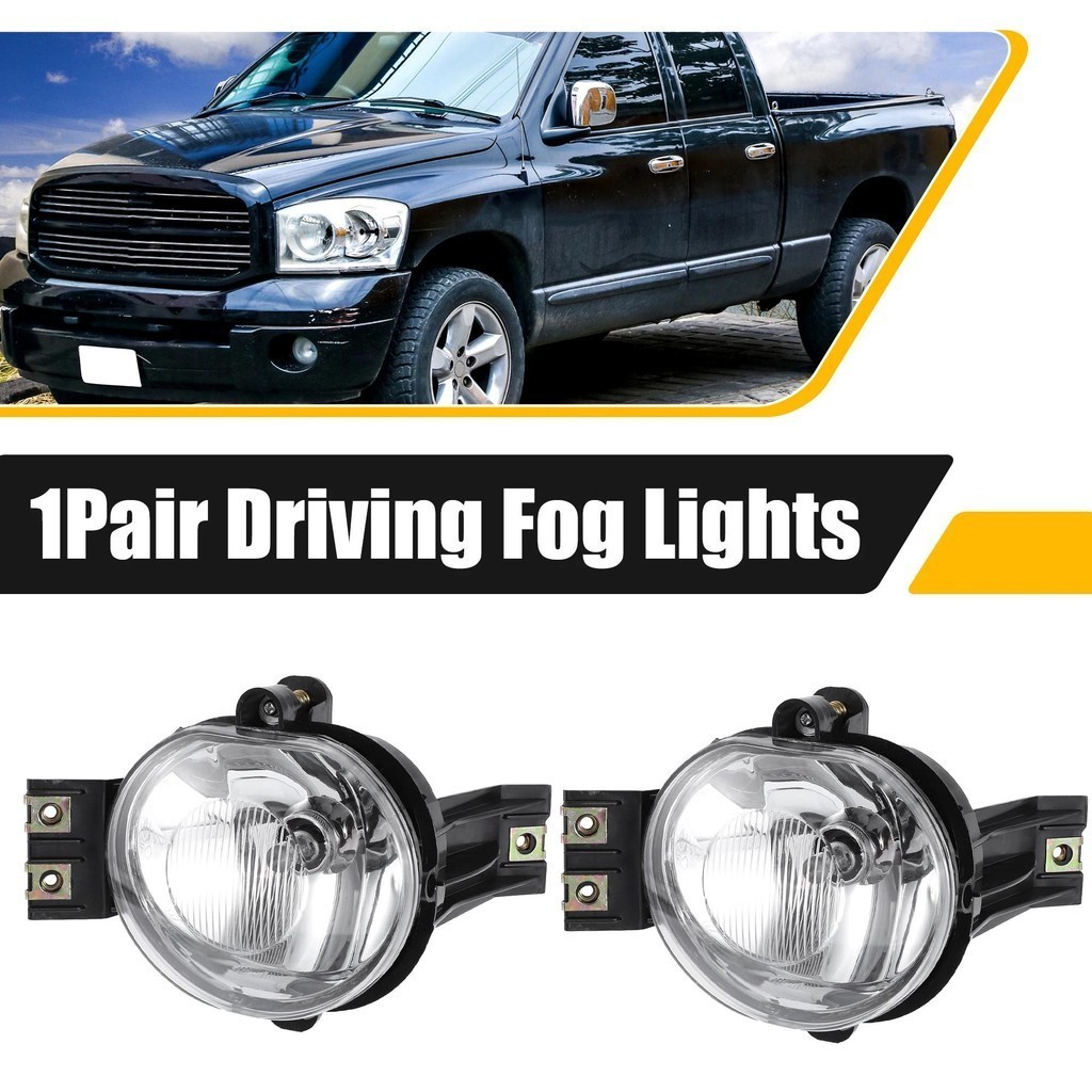 Condução Luzes De Nevoeiro Lâmpadas Com Lente Clara Para Dodge Ram 1500 2002-2008 2500 2003-2009 55077474AE Ae