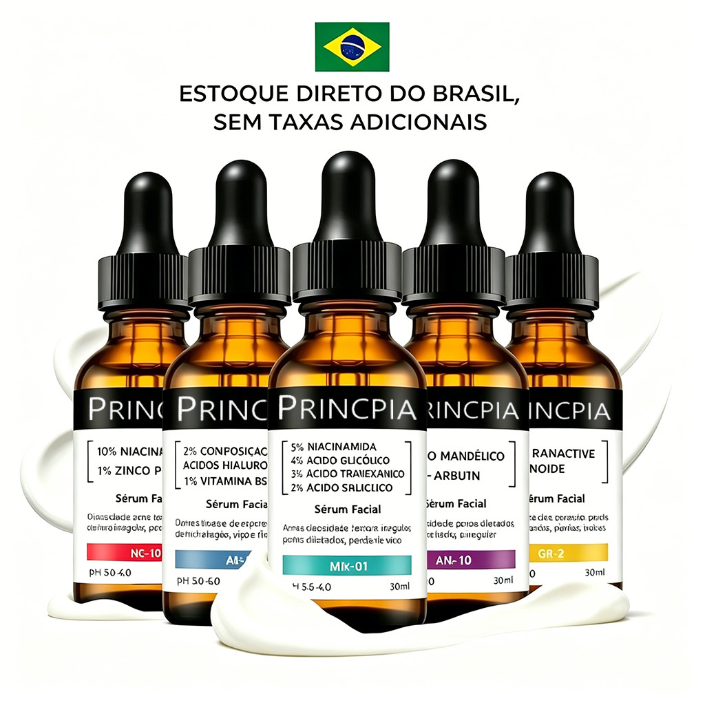 KIT Princpia Tratamento para acne Serums - Antienvelhecimento Presente ideal