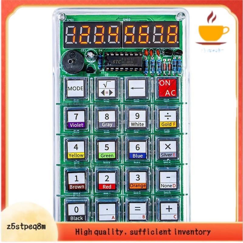 Calculadora De Resistência E Estojo Transparente Incluído Em Kit De Prática De Solda De Eletrônica