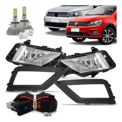 Kit Farol De Milha Gol Voyage G8 2018 2019 20 21 22 23 + Led