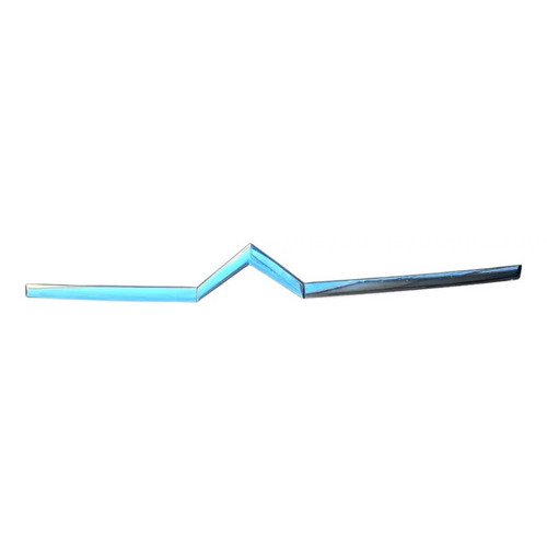 Emblema Friso Parachoque Dianteiro Citroen C4 2009 2012 Prateado