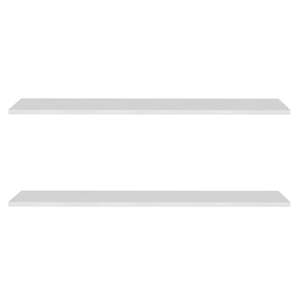 Prateleira Flutuante de Quarto Adulto Kit 2 Suporte Invisível 91cm Yara Branco - Lumil