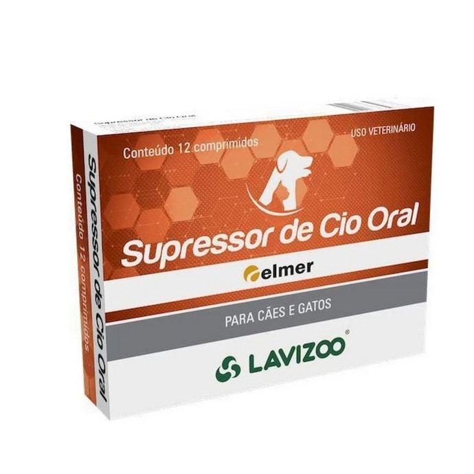 LAVIZOO SUPRESSOR DE CIO ORAL 12 COMP