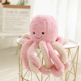 Brinquedo de Pelúcia Polvo Bebê, Brinquedo de Pelúcia Oceano Calmante, Presente para Crianças