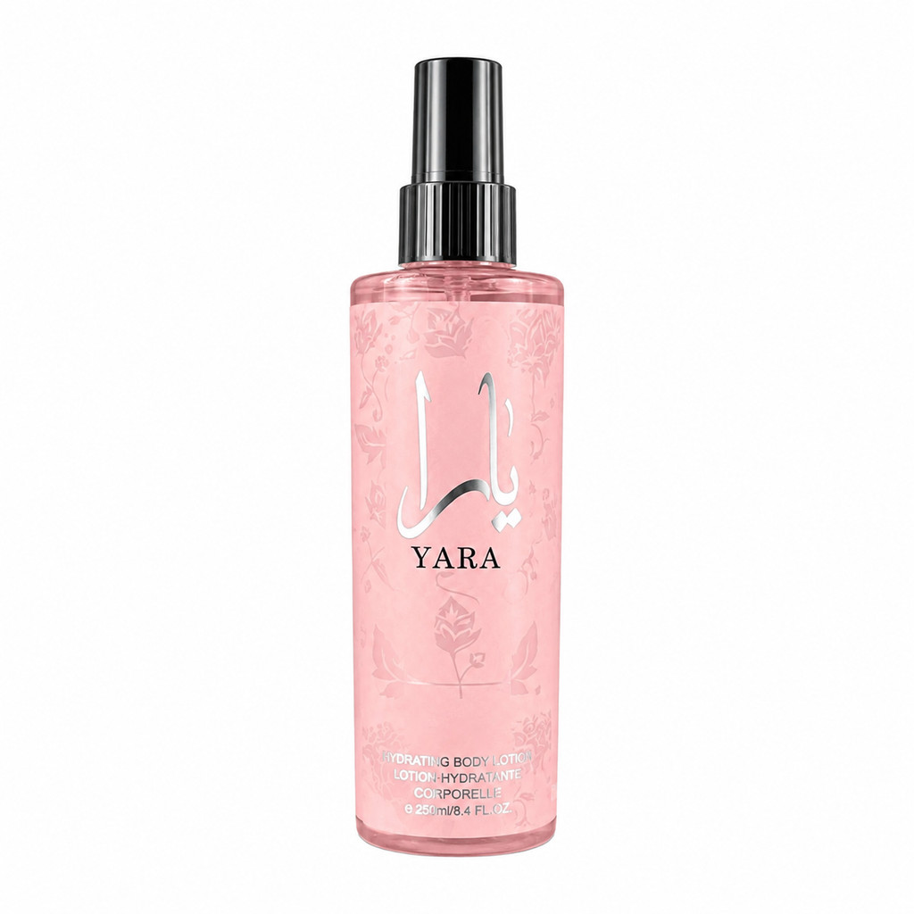 Body Splash Yara Lattafa Feminino Importado Árabe 250ml - perfeito para quem busca uma fragrância marcante