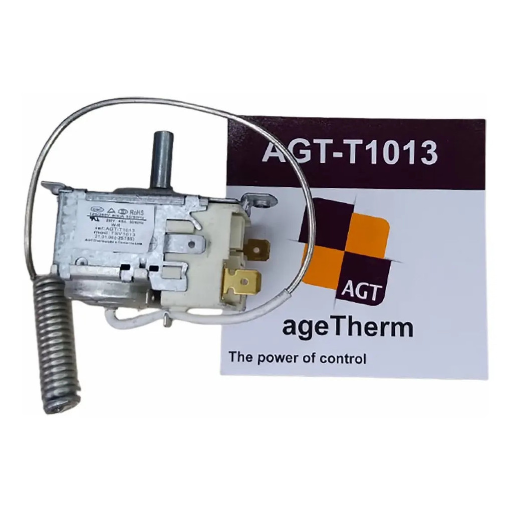 TERMOSTATO REFRIGERADOR DUPLEX ELECTROLUX DF34 A DF40 AGETHERM AGT-T1013