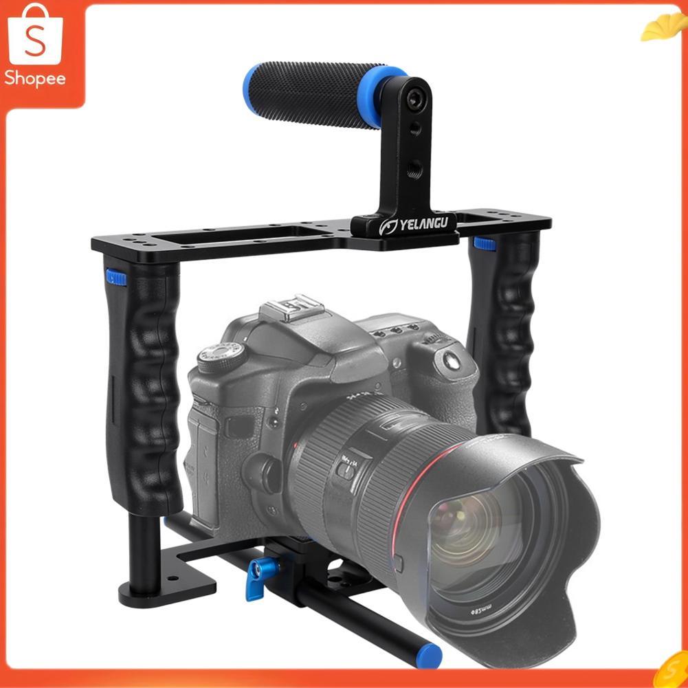 Gaiola DSLR Suporte de câmera DIY durável e firme para microfone de monitor de braço mágico
