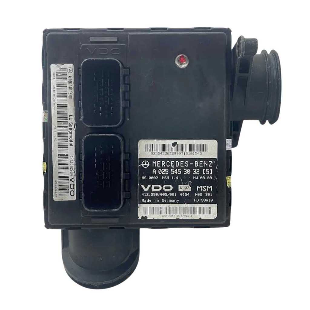 Módulo Injeção Mercedes Classe A 160 2000-2005 A0255453032