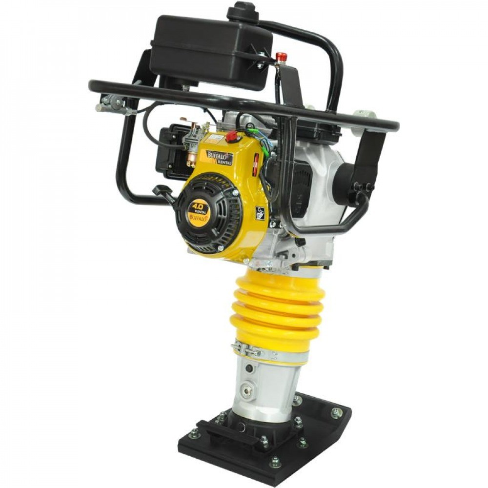 Compactador de solo tipo sapo a gasolina 340 x 285 mm 4 hp 4 tempos - BFG 70B Buffalo