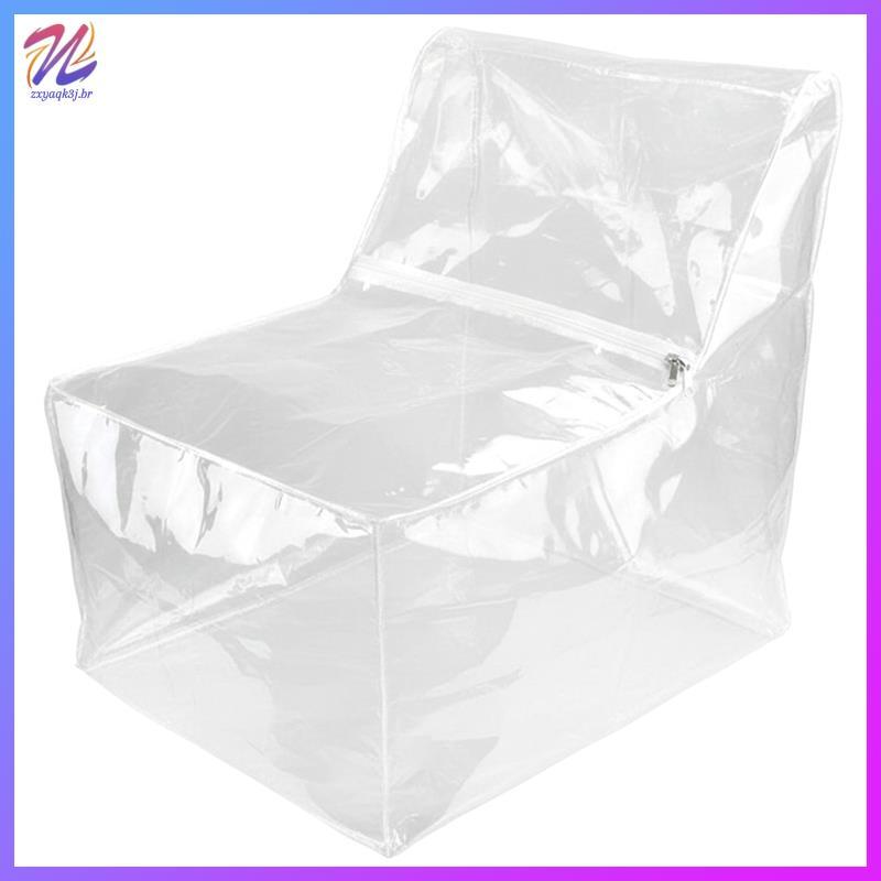 Cadeira De Banco De Armazenamento De PVC 2 Em 1 Bolsa Organizadora De Brinquedos Transparente Para Crianças Caixa De Ass