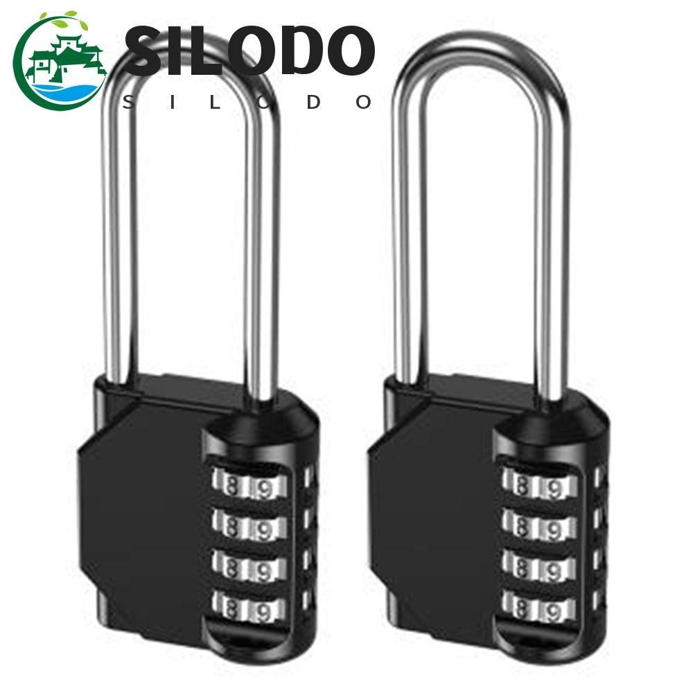 SILODO Number Locks Mochila Código De Senha De 4 Dígitos Para Bagagem Armário Gaveta Bloqueio
