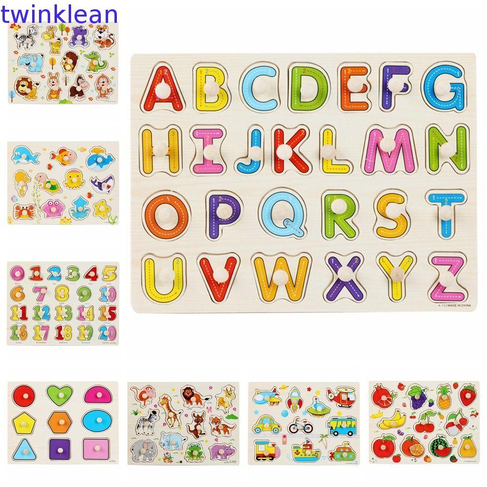TWINKLEAN Puzzle Hand Grab Board , Brinquedos De Quebra-Cabeça De Cultivo 3D , Jogo Cognitivo Intelectual