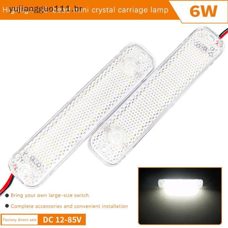 # Novo Luz De Cúpula LED Para Carro 36LED 12V-85V Tru Interior Com Interruptor Teto De Leitura Noturna RV Motorhomes Mar