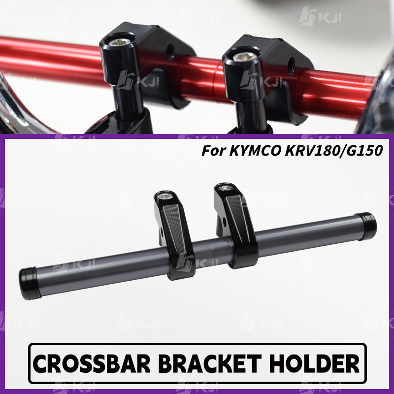 Para Kymco KRV180/G150 Guiador Grab Crossbar Criança Segurança Corrimão Titular Suporte Acessórios