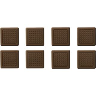 8 Pack Anti-Slip Cutting Board Stabilizer Pads Cutting Board Feet, Self-Adhesive Waterproof Rubber Feet for Furniture, N