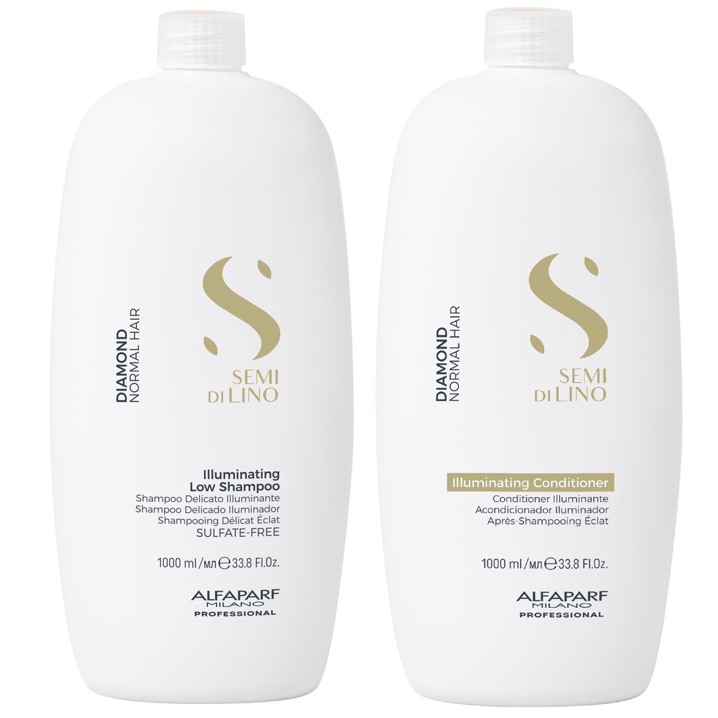 Kit Alfaparf SDL Diamond Shampoo  1LT +Condicionador 1LT