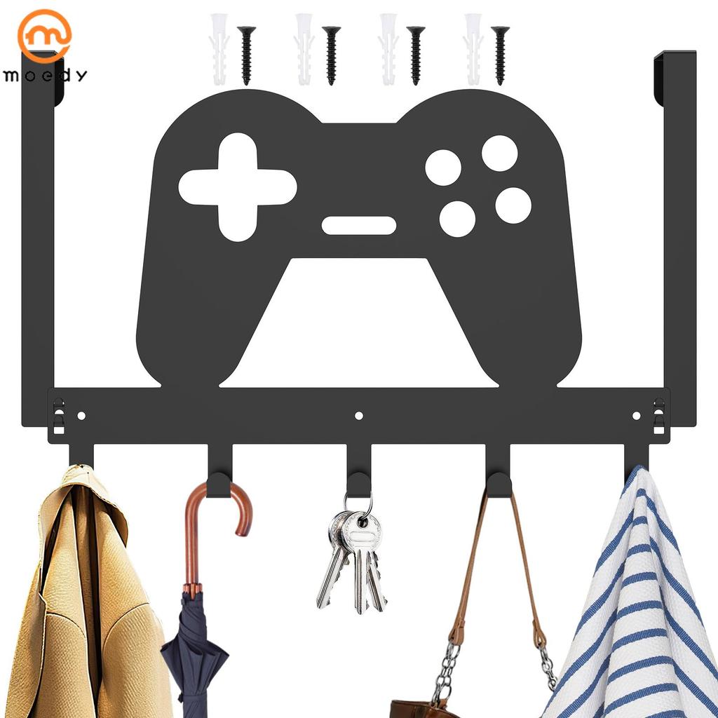Sobre A Porta Rack Titular Controlador De Jogo Estilo Metal Atrás Da Gancho Para Pendurar Toalha SHOPSKC5712