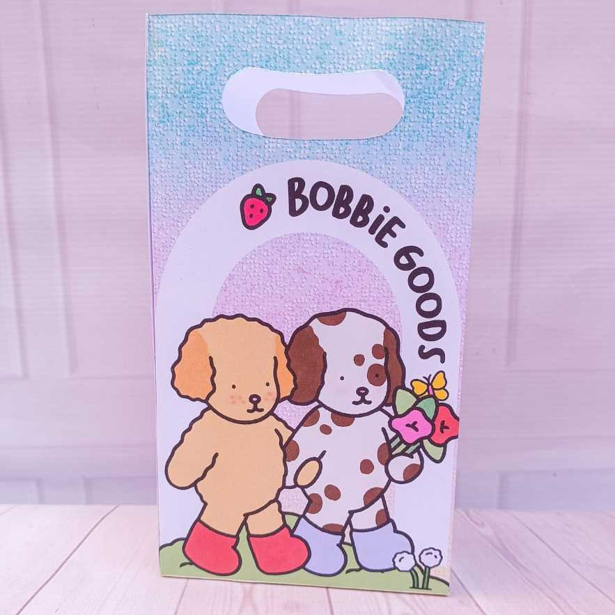 Sacolinhas URSINHO BOB COLORIDO DO LIVRINHO DE COLORI - Sacola para lembrancinha de aniversário infantil - Pegue e Monte