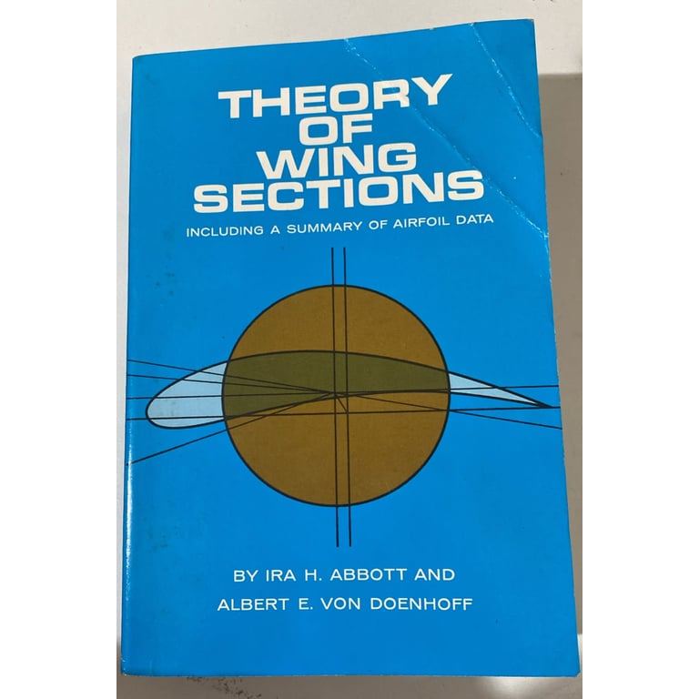 Livro Theory Of Wing Sections Including a Summary Of Airfoil Data de Ira H. Abbott e Albert E. Von Doenhoff