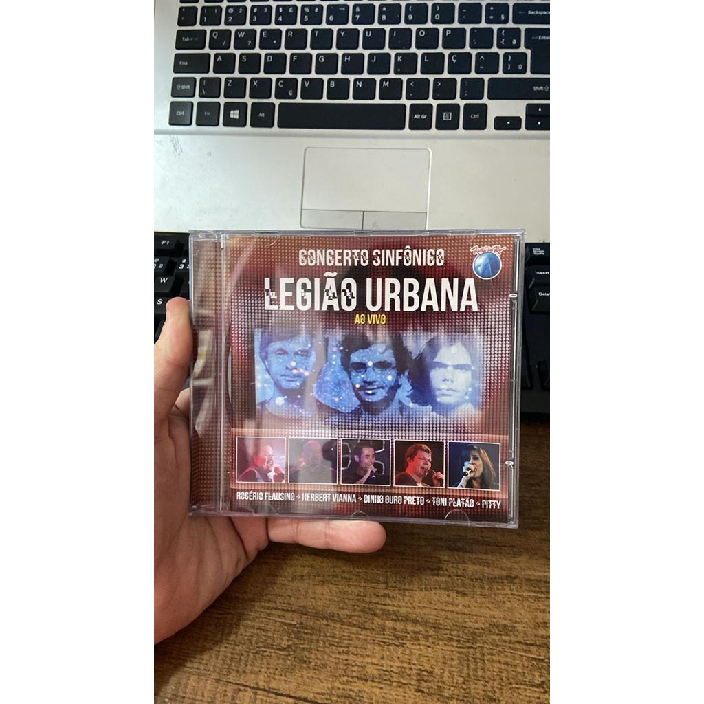 CD ROGÉRIO FLAUSINO / HERBERT VIANNA / DINHO OURO PRETO / TONI PLATÃO / PITTY CONCERTO SINFÔNICO LEGIÃO URBANA - AO VIVO